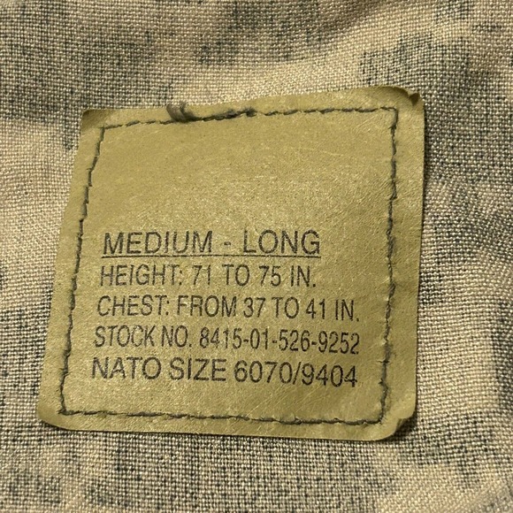 ACU A2CU Aircrew Combat Uniform Coat, Size Medium Long Digital CAMO - Picture 3 of 16